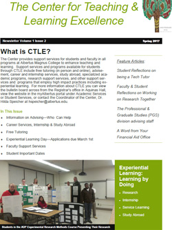 CTLE Newletter Spring 2017