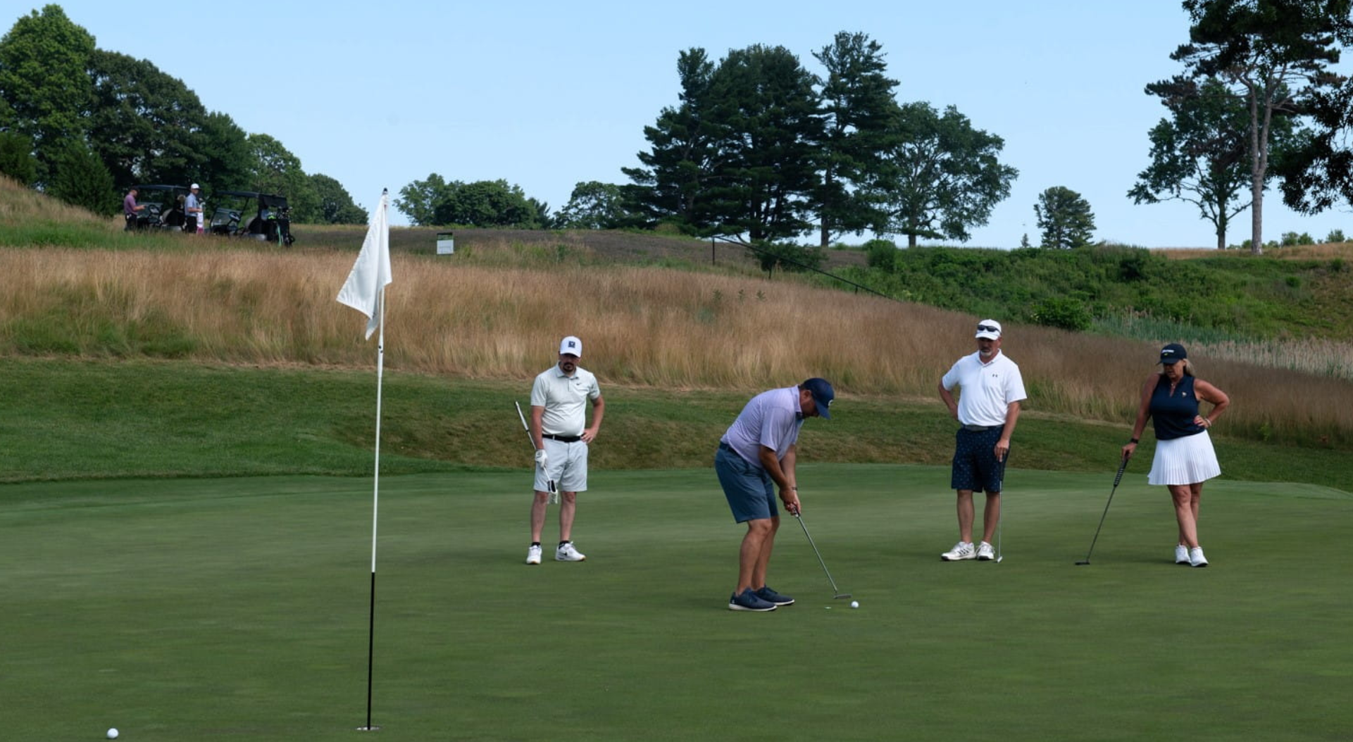 Golfers at the 8th Annual Golf Classic