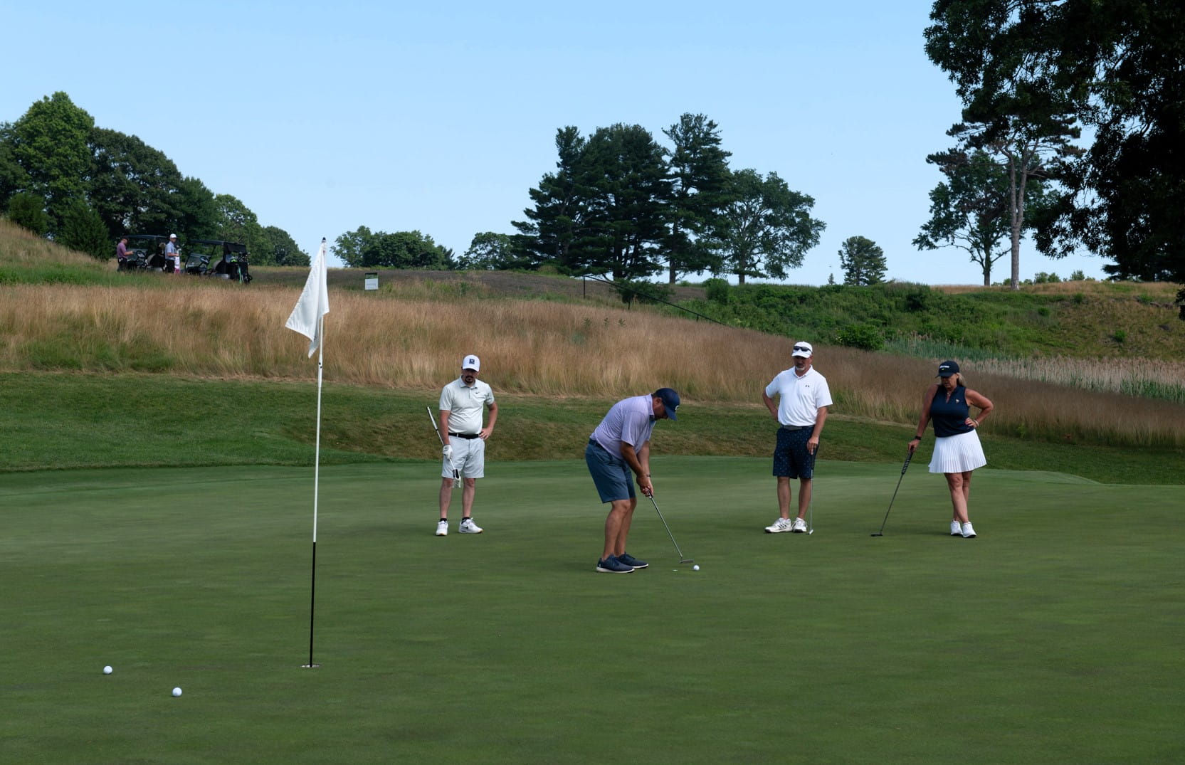 Golfers at the 8th Annual Golf Classic