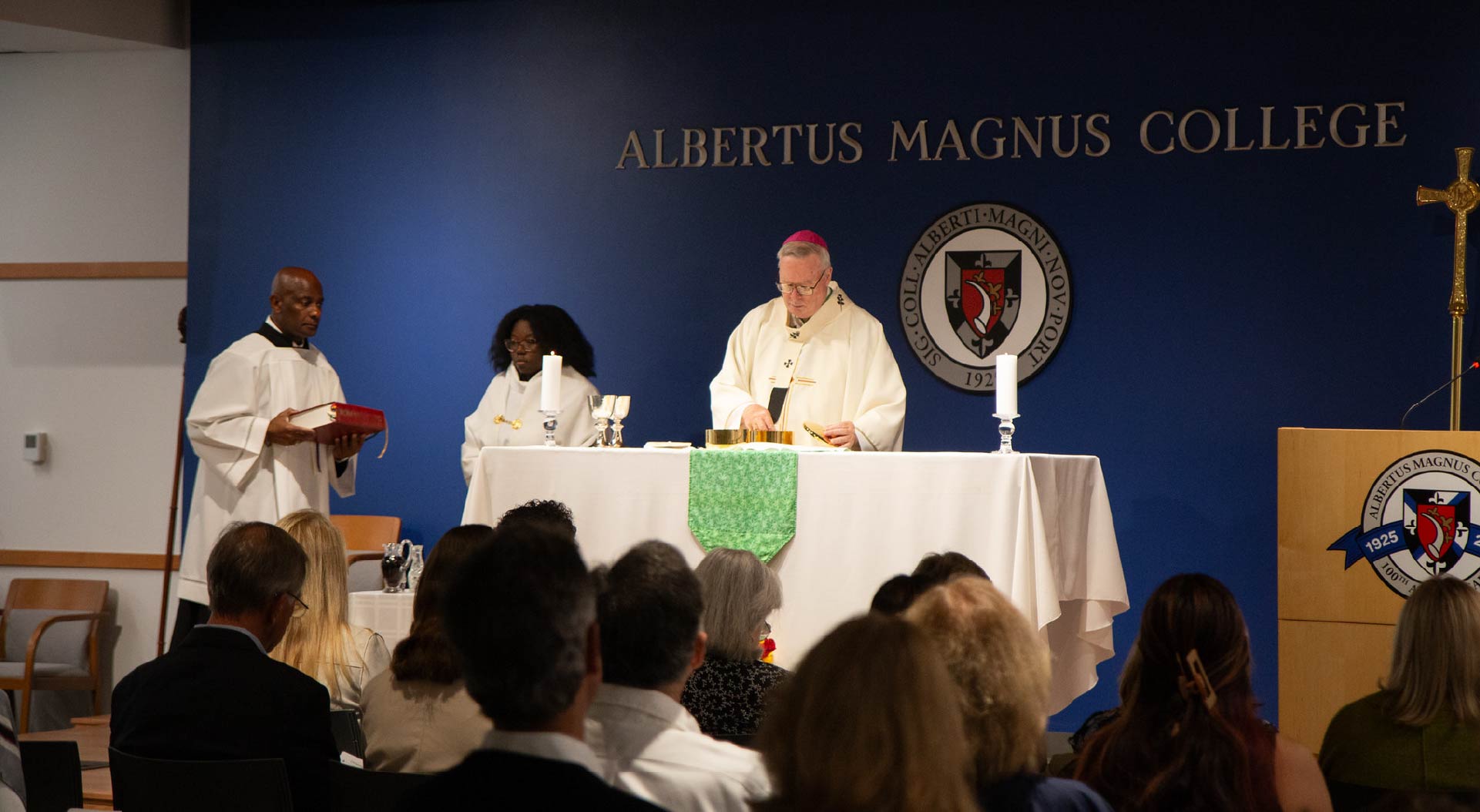 Archbishop at Centennial Mass