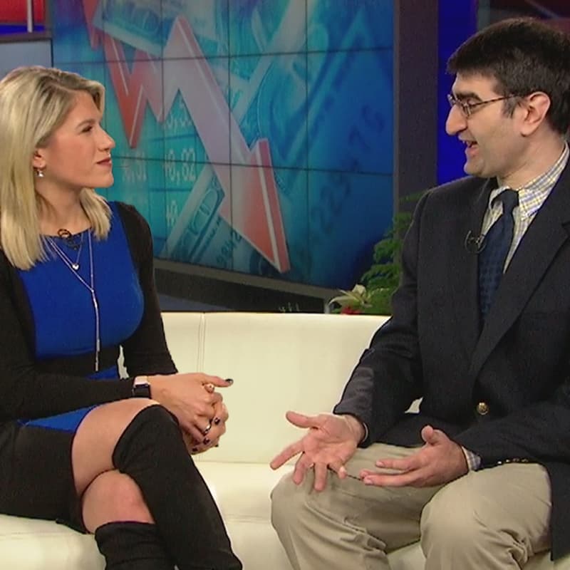 Associate Professor of Accounting and Finance at Albertus magnus College, Alan DelFavero, speaks with WTNH News 8