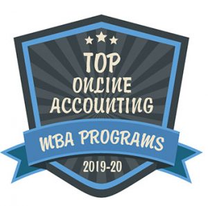 The Master of Science in Accounting degree at Albertus Magnus College was awarded the Top Online Accounting MBA Program 2019-2020
