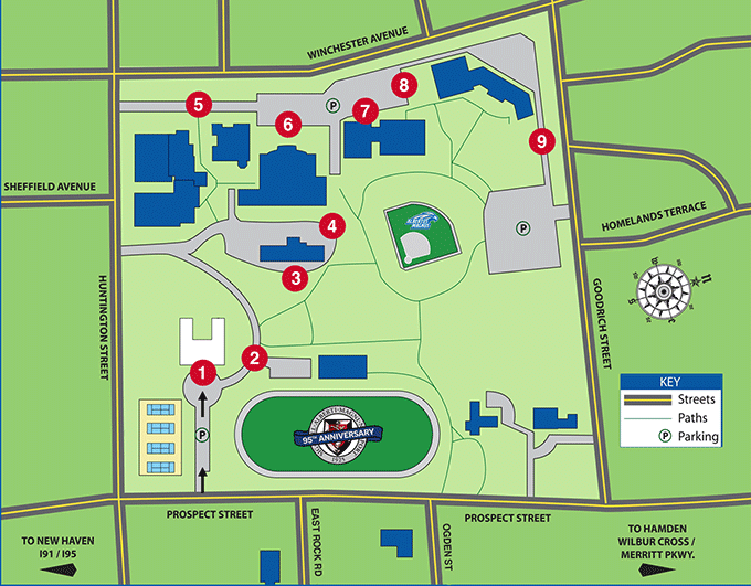 Accepted Students Day Tour Map