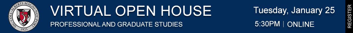 Professional and Graduate Studies Virtual Open House