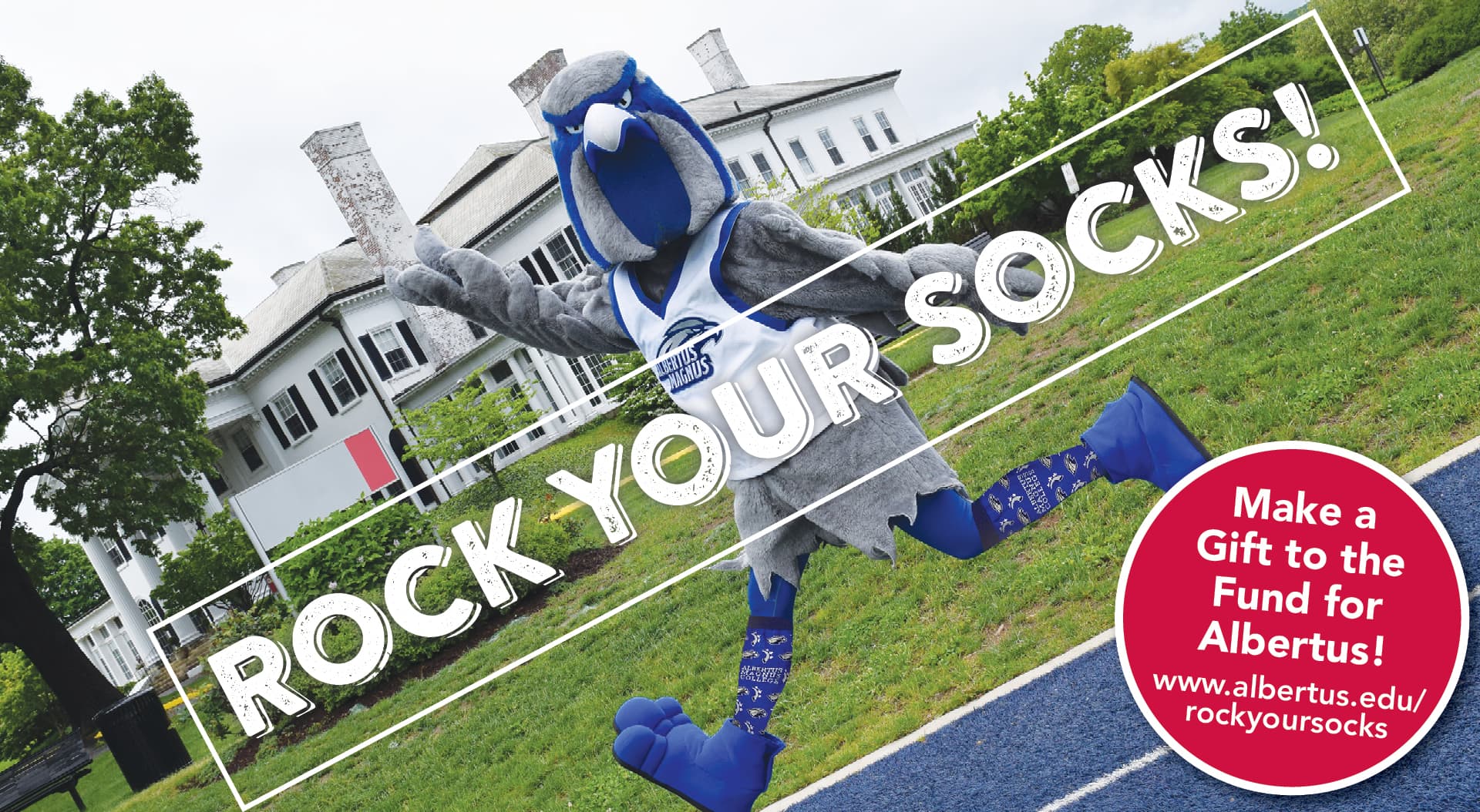 Rock Your Socks at Albertus Magnuc College