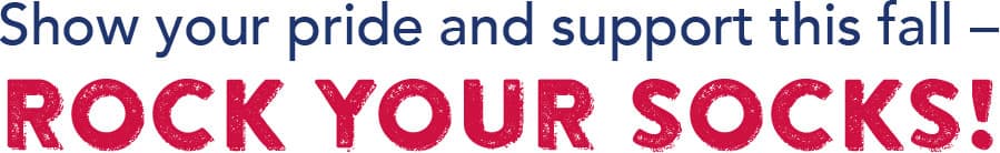 support rock you socks at Albertus Magnus College