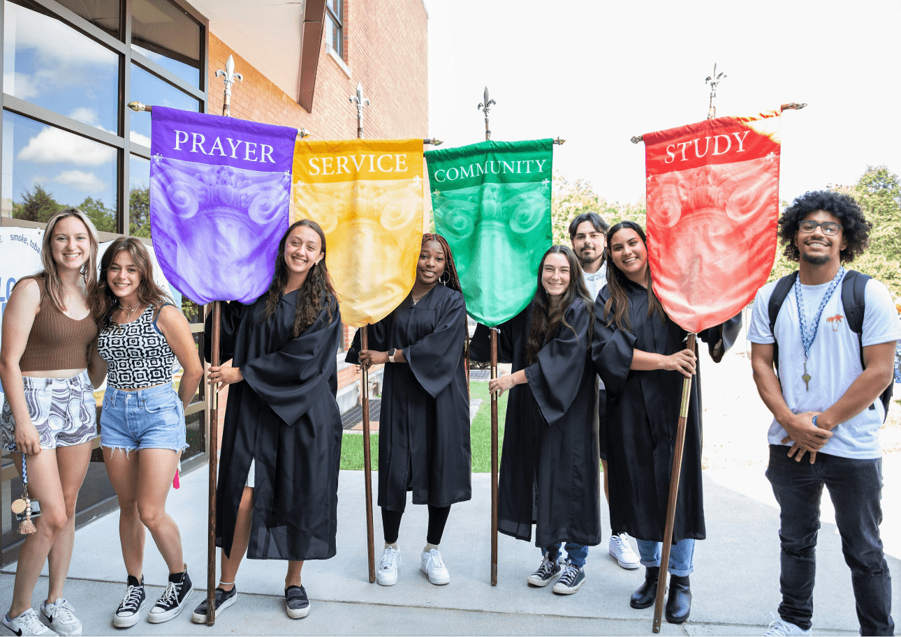 Albertus Magnus College students