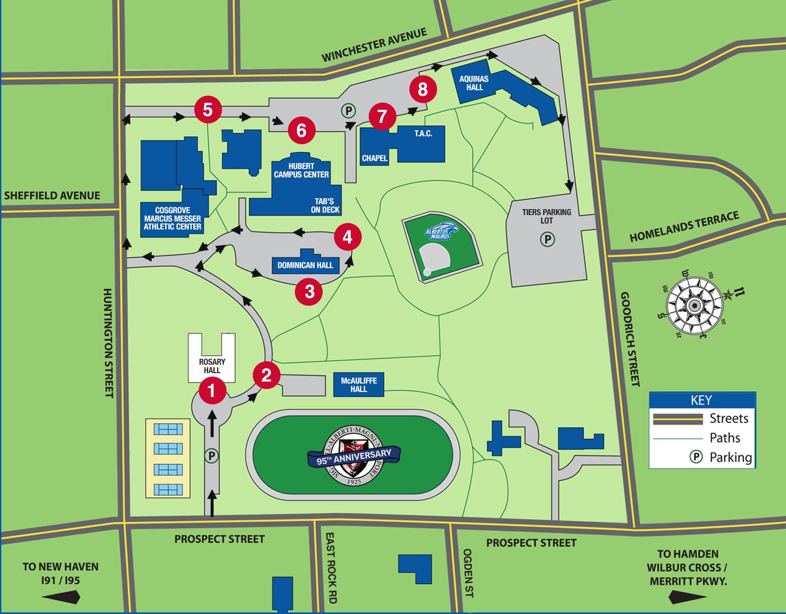 Campus Tour Map