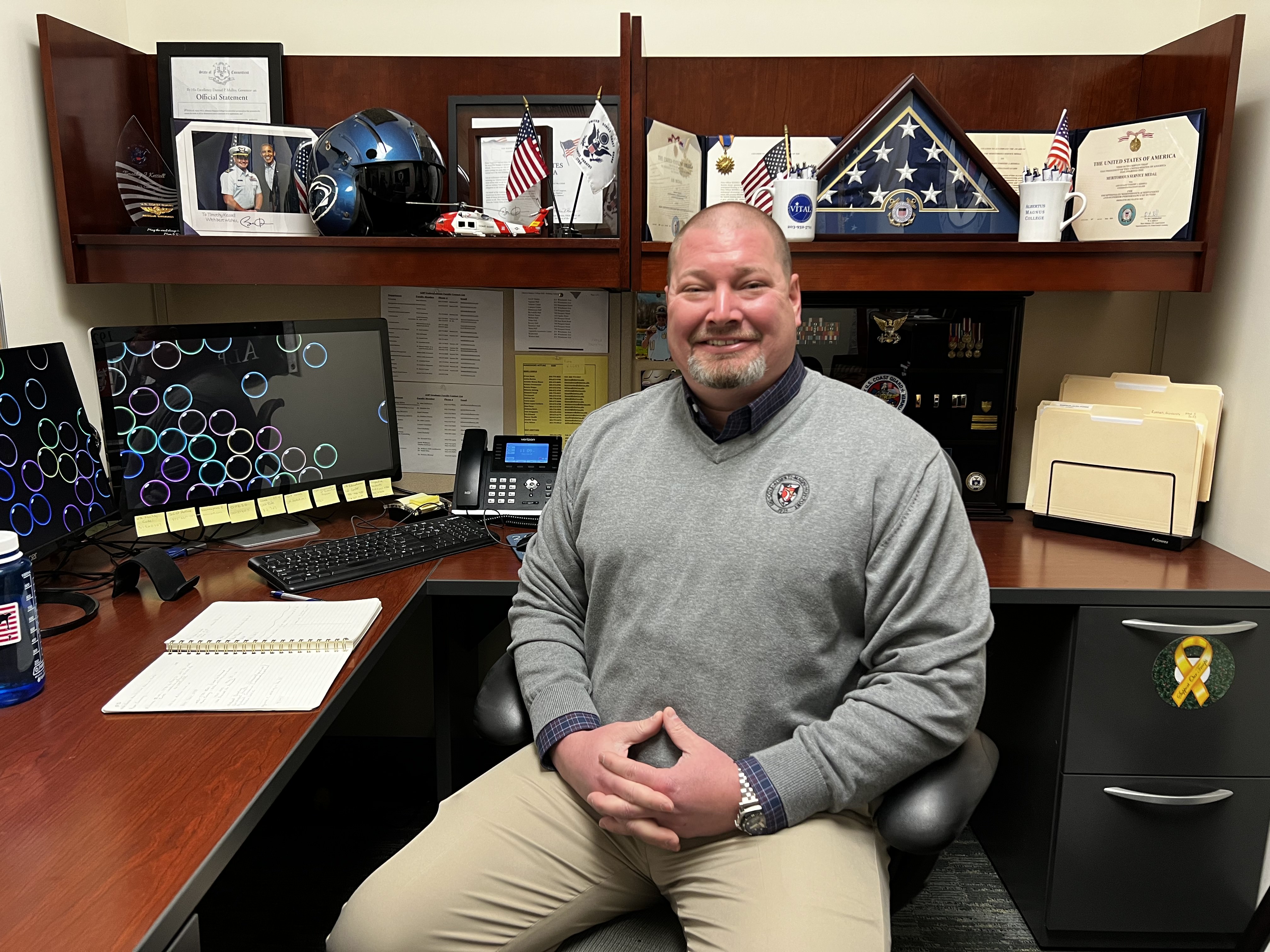 Albertus Veterans Advisor Timothy Kessell, LT, USCG (ret.)