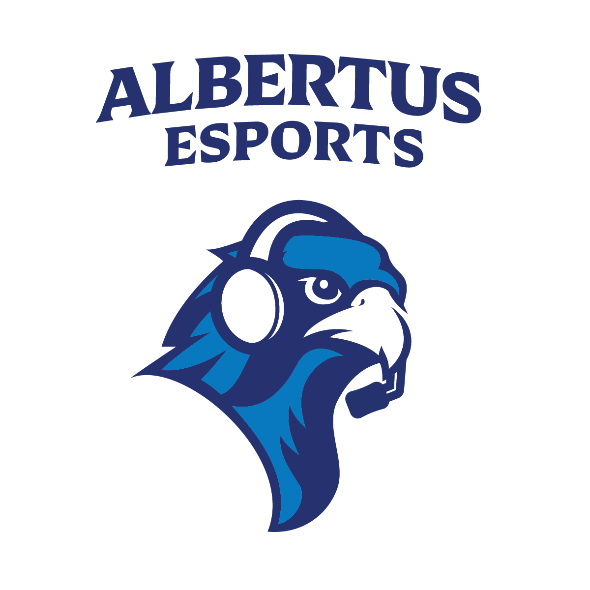 Esports at Albertus Magnus College in New HAven, CT Logo