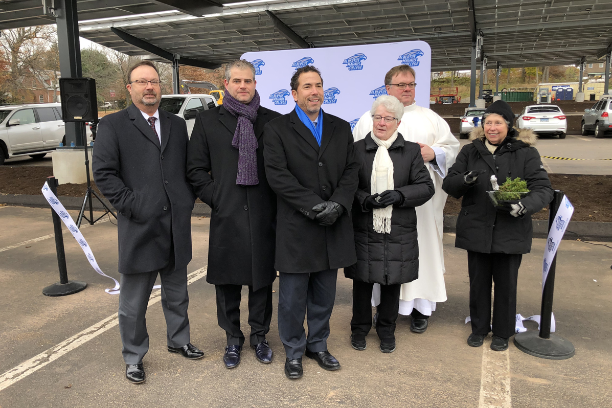 Solar Panel Ribbon Cutting