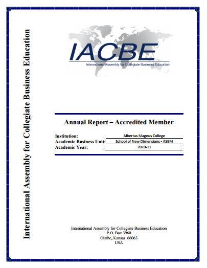 iacbe assembly business education 2010-2011 asbm