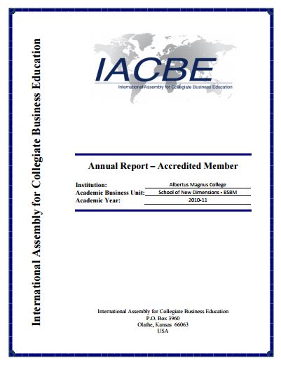 iacbe assembly business education 2010-2011 bsbm