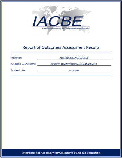 public disclosure iacbe report 2015-2016