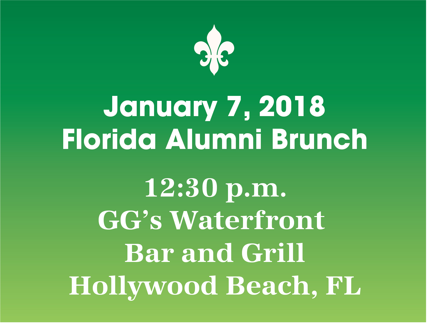 Florida Alumni Brunch