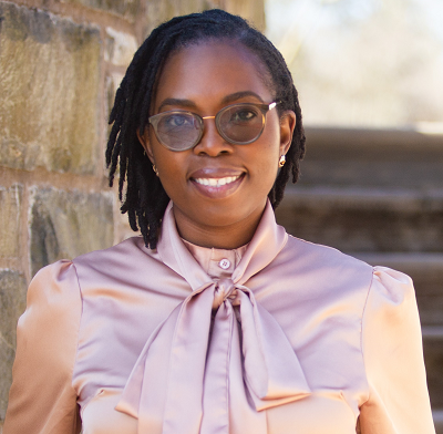 Program Director, Patricia Birungi, Ph.D. at Albertus Magnus College