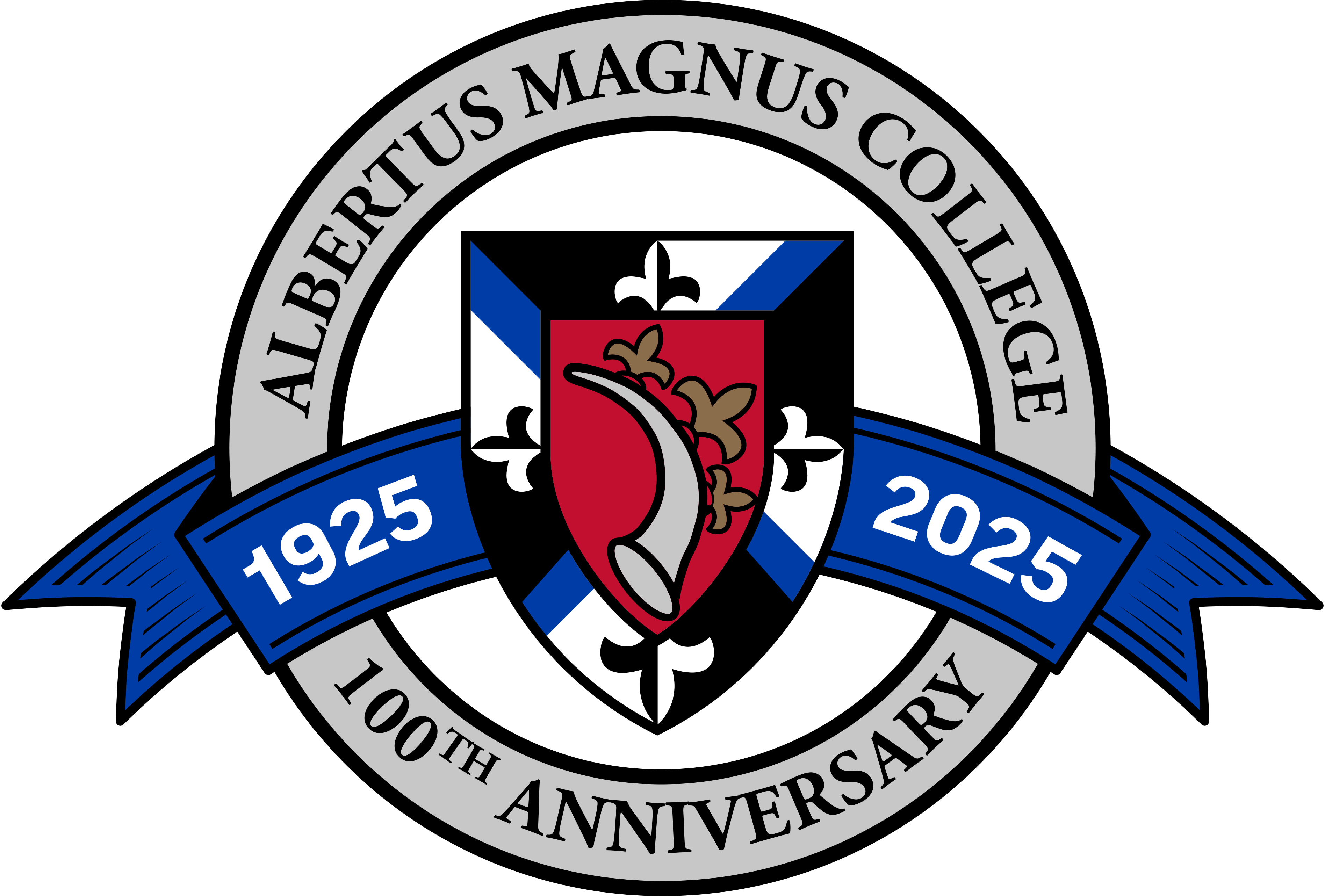 Albertus Magnus College logo